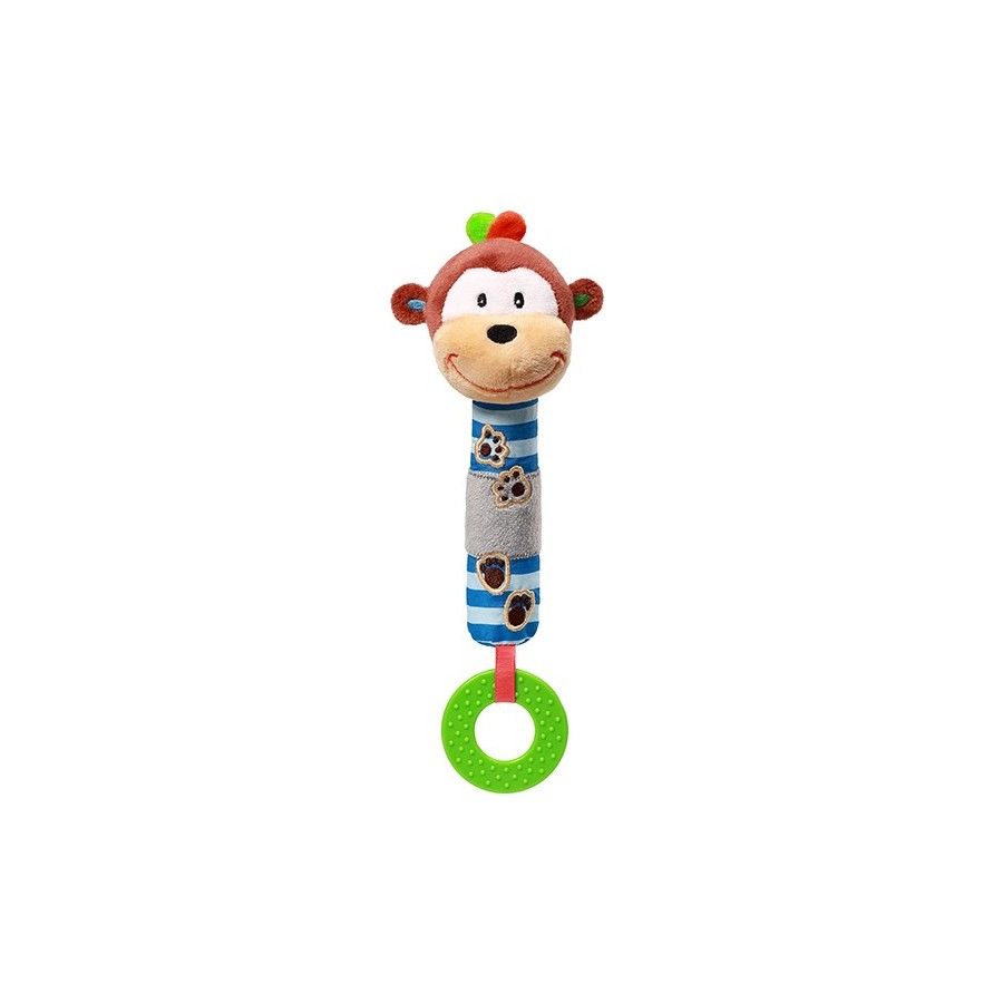 Babyono Piszczek z gryzakiem MONKEY GEORGE