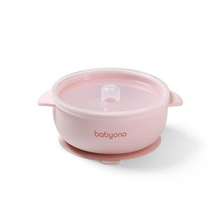 Babyo Silicone Bowl with Suction Cup and Scroll