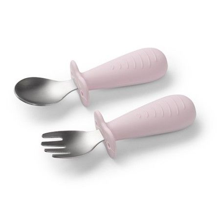 Babyo cutlery for children Stainless steel pink