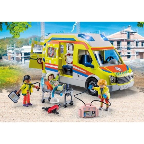 Playmobil City Life Karetka pogotowia ze światłem i dźwiękie
