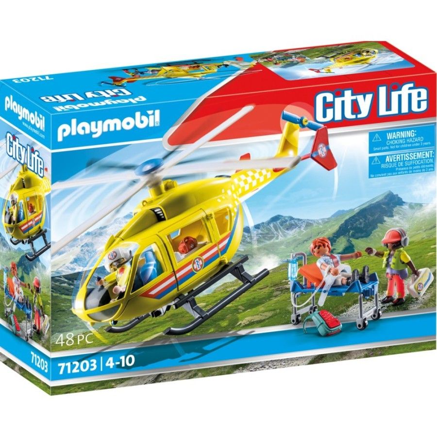 Playmobil City Life Helikopter ratunkowy