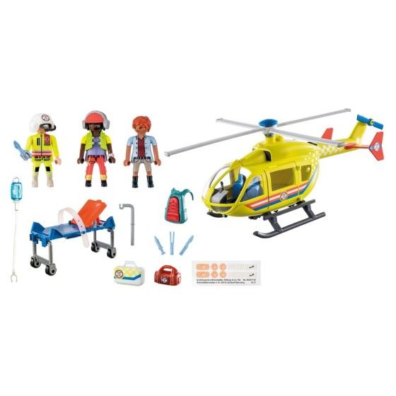 Playmobil City Life Helikopter ratunkowy