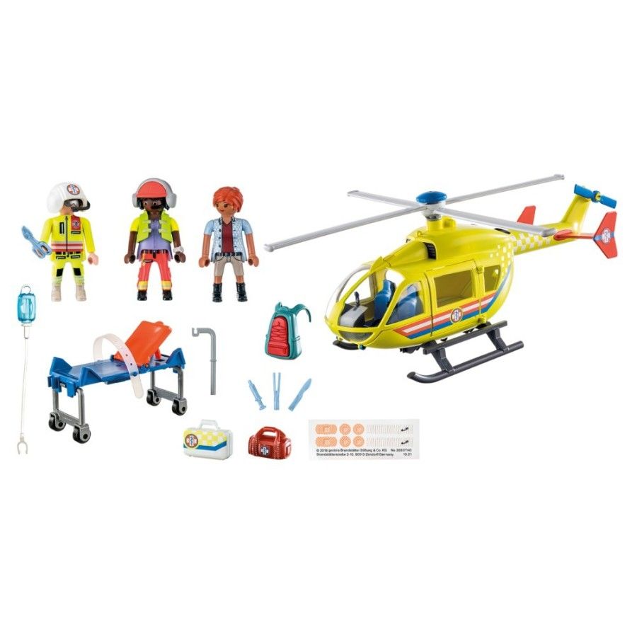 Playmobil City Life Helikopter ratunkowy