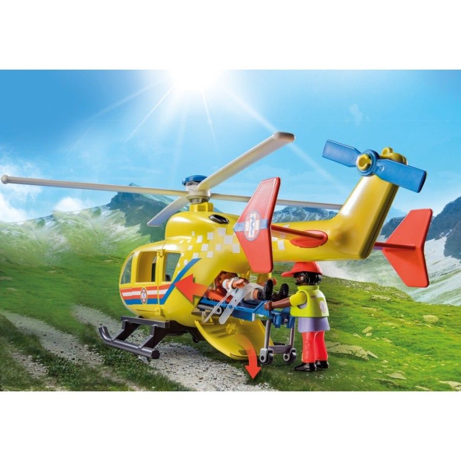 Playmobil City Life Helikopter ratunkowy