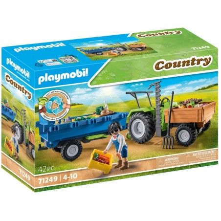 Playmobil Country traktor med släpvagn