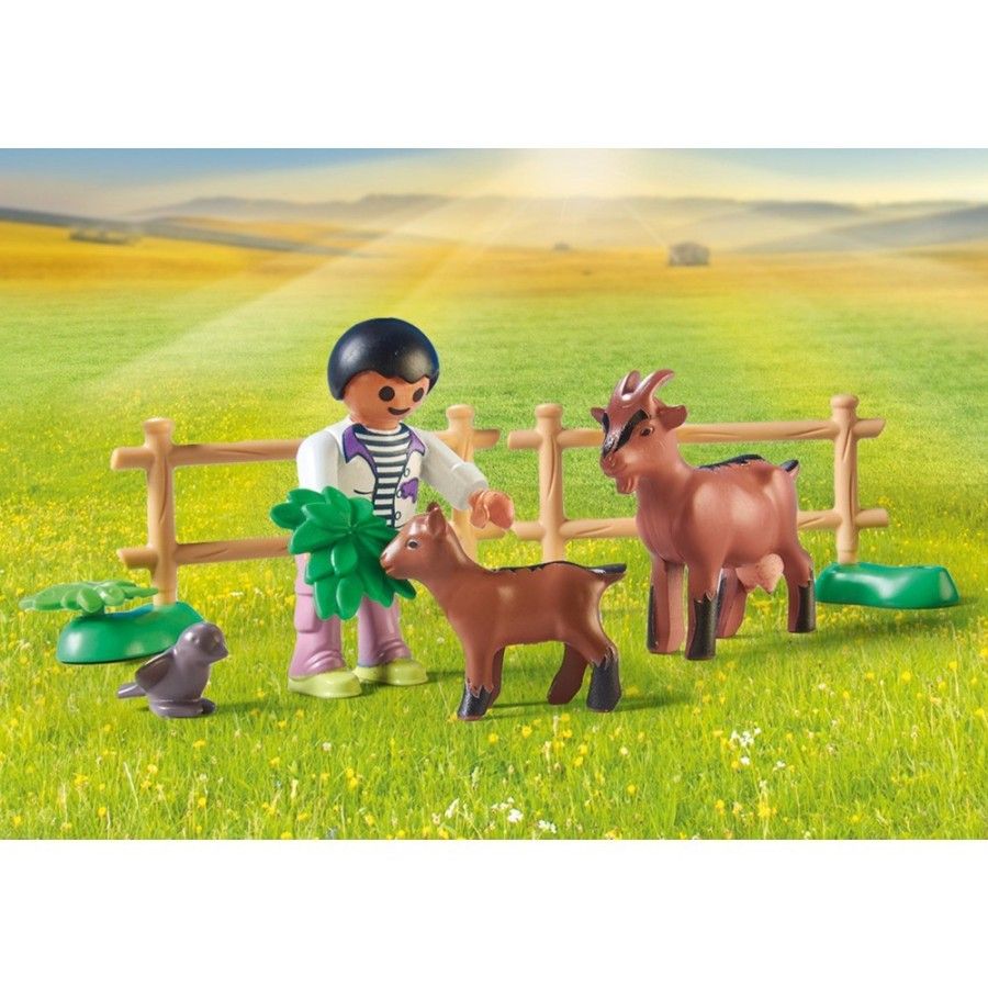 Playmobil Country Traktor z przyczepą i zbiornikiem na wod