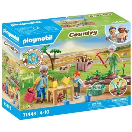 Playmobil Country Gemüsegarten mit Großeltern