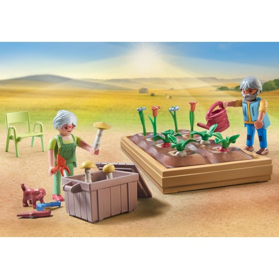 Playmobil Country Ogródek warzywny u dziadków