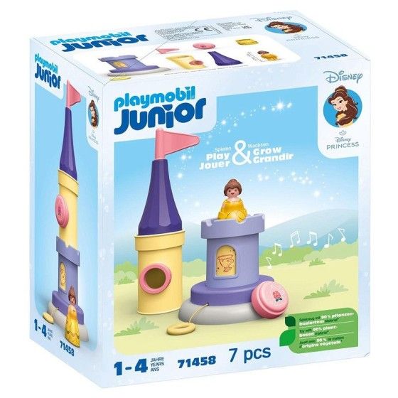 Playmobil JUNIOR & Disney: Wieża zabaw Belli z mel