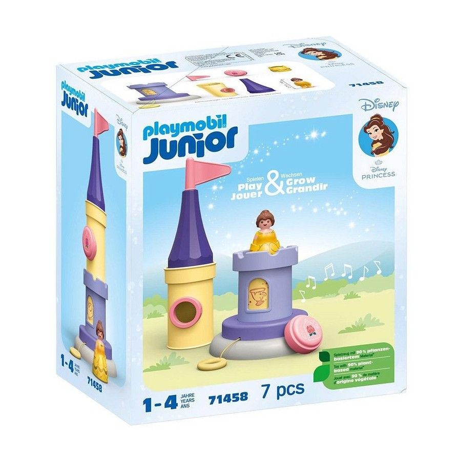 Playmobil JUNIOR & Disney: Wieża zabaw Belli z mel