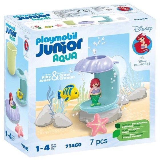 Playmobil JUNIOR & Disney: Prysznic z muszli Ariel