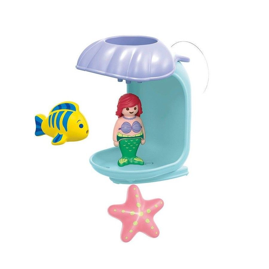 Playmobil JUNIOR & Disney: Prysznic z muszli Ariel