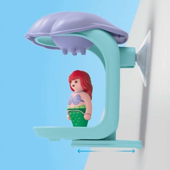 Playmobil JUNIOR & Disney: Prysznic z muszli Ariel