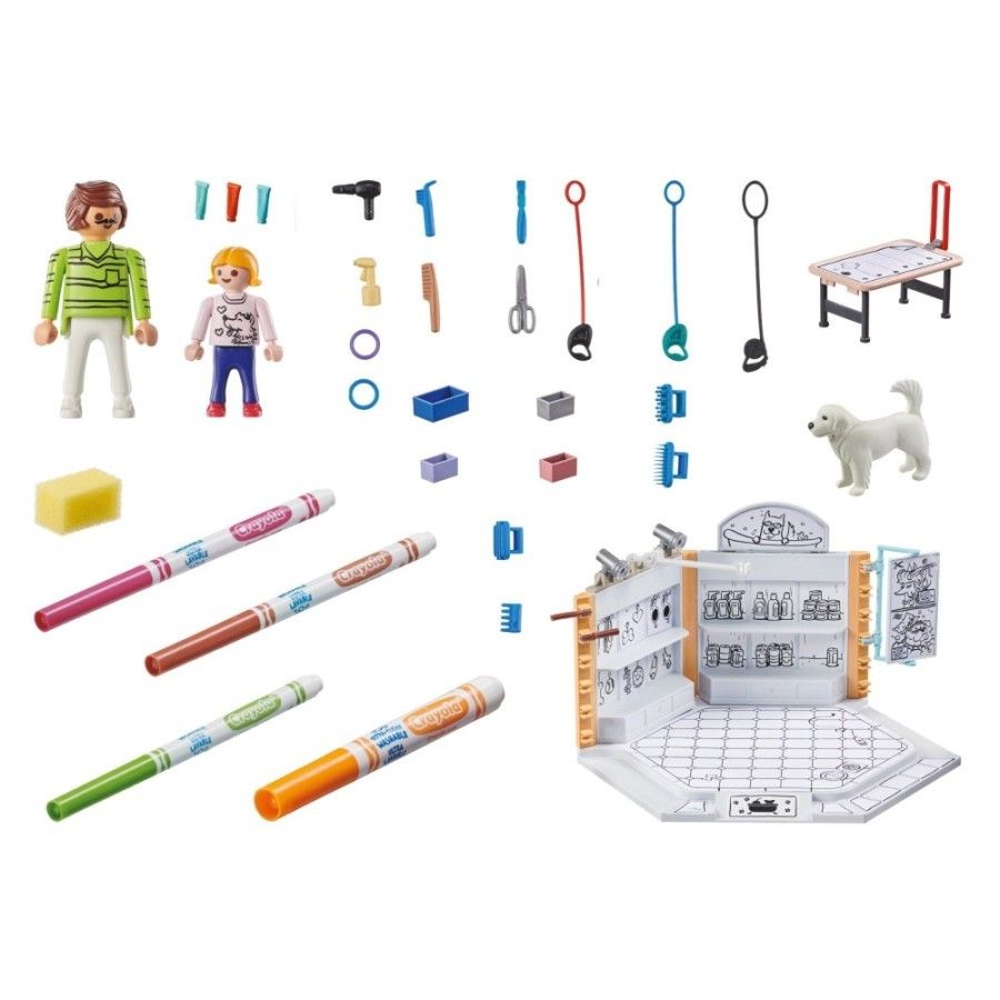 Playmobil PM Color Salon dla psów - 4008789715142