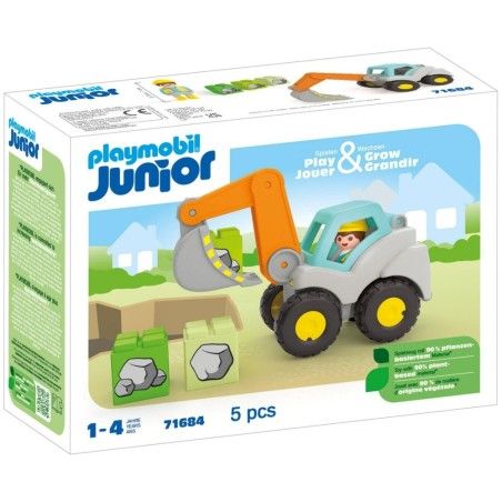 Playmobil Junior: Grävmaskin