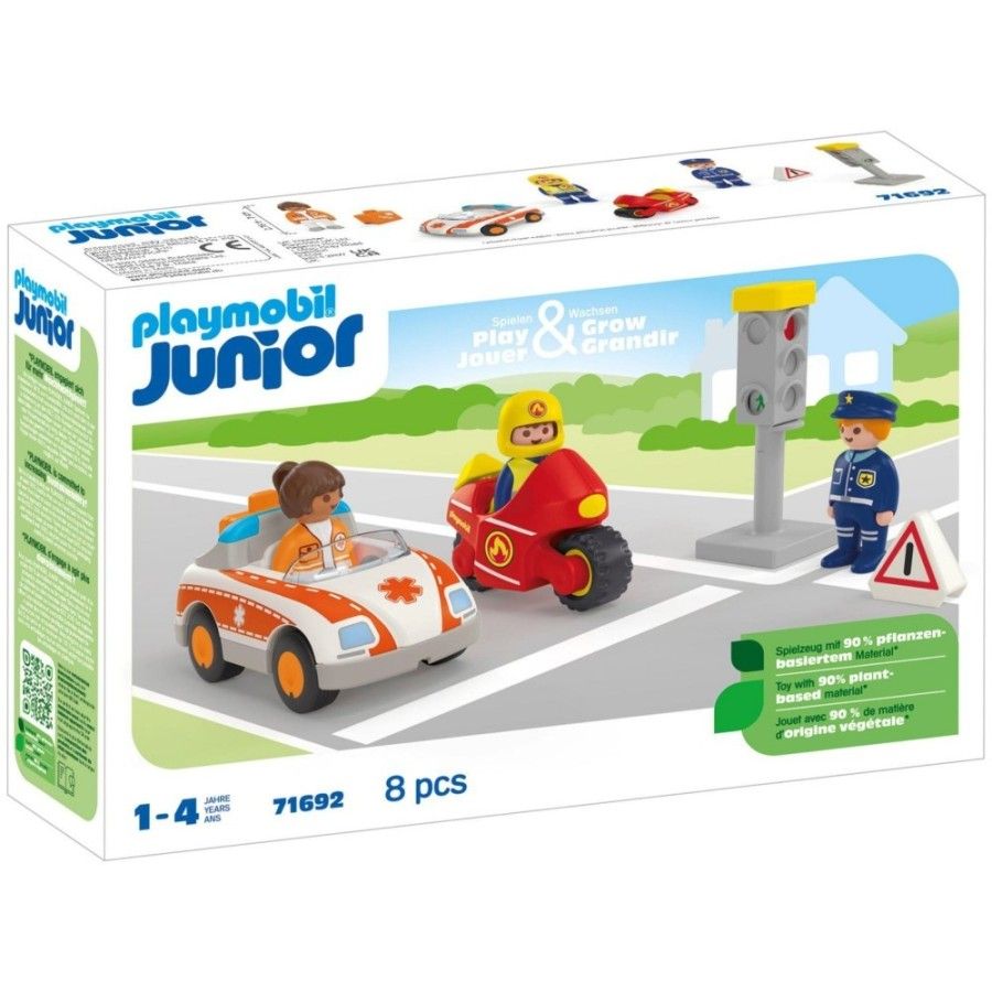 Playmobil JUNIOR: Bohaterowie dnia codziennego - 4008789716927