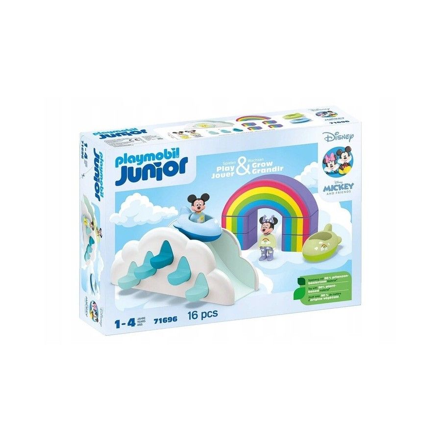 Playmobil JUNIOR & Disney: Domek w chmurach Miki i