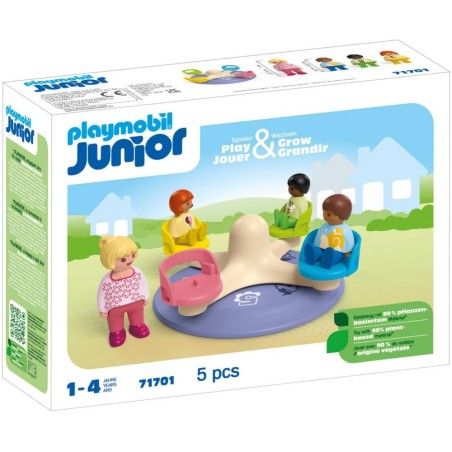 Playmobil JUNIOR: Karuzela z cyferkami