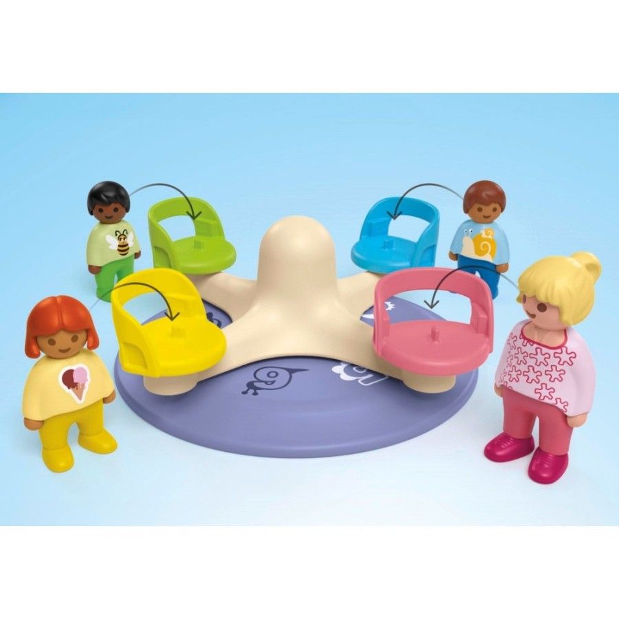 Playmobil JUNIOR: Karuzela z cyferkami