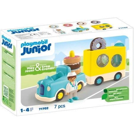 Playmobil Junior: Crazy Donut Truck with UK function