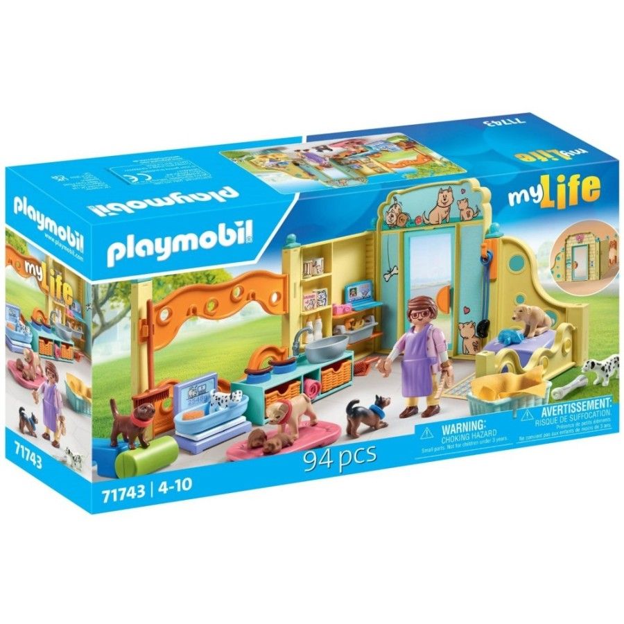 Playmobil Pet grooming Dom dla szczeniaków