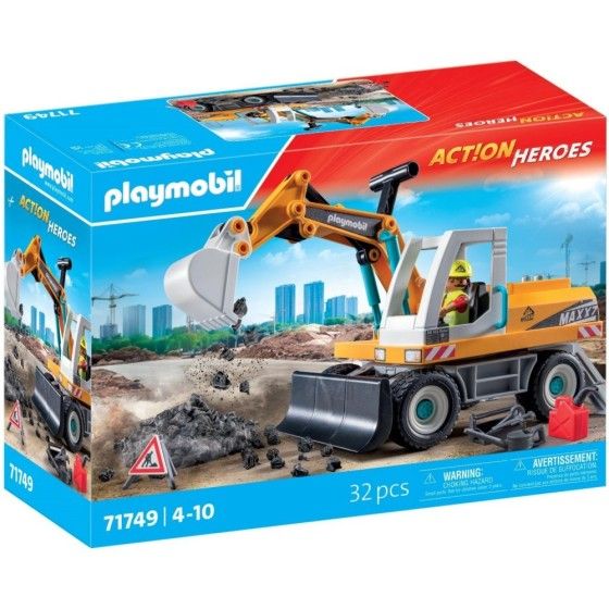 PLAYMOBIL BOUW BIG Graafmachine