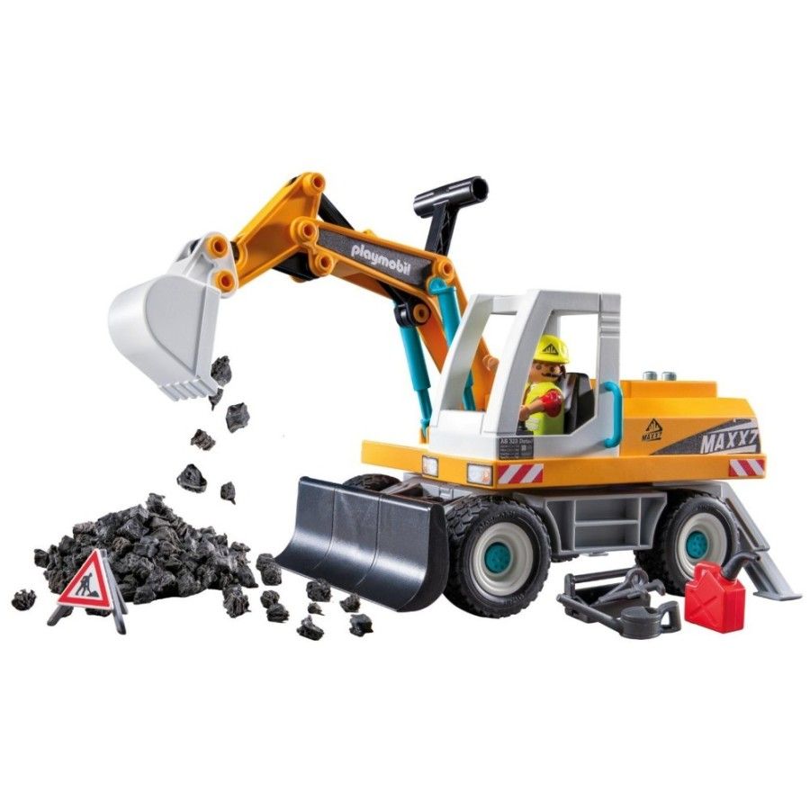 Playmobil Construction Duża koparka
