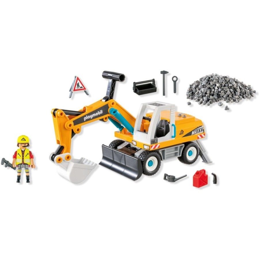 Playmobil Construction Duża koparka