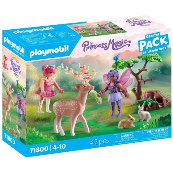 Playmobil Starter Packs Wróżki z leśnymi zwierzętami