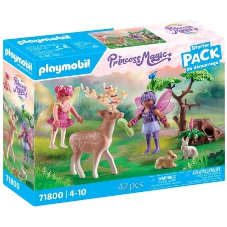 Playmobil Starter Packs. Fées avec des animaux forestiers