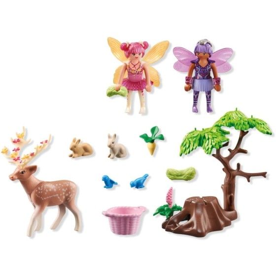 Playmobil Starter Packs Wróżki z leśnymi zwierzętami