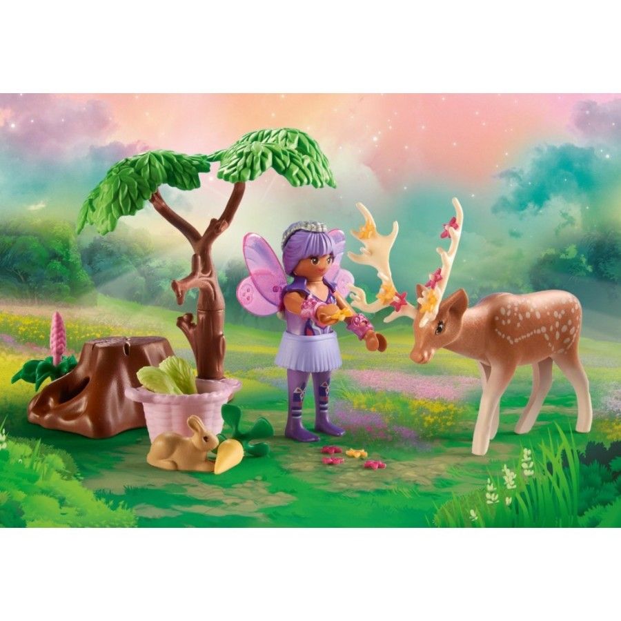 Playmobil Starter Packs Wróżki z leśnymi zwierzętami
