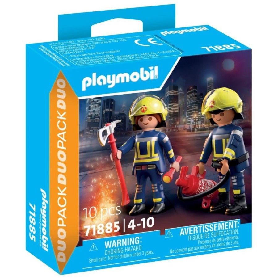 Playmobil DuoPacks Straż pożarna - 4008789718853
