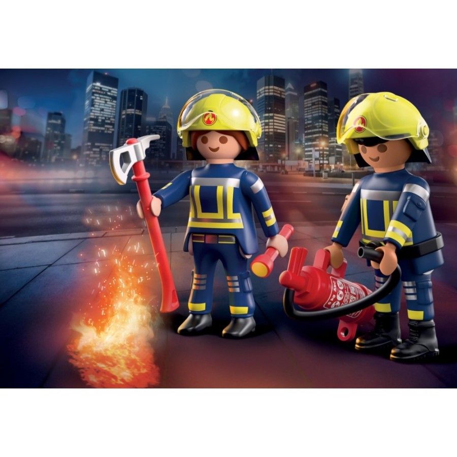 Playmobil DuoPacks Straż pożarna - 4008789718853