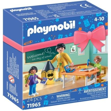 PlayMobil Regalo establece el primer día escolar