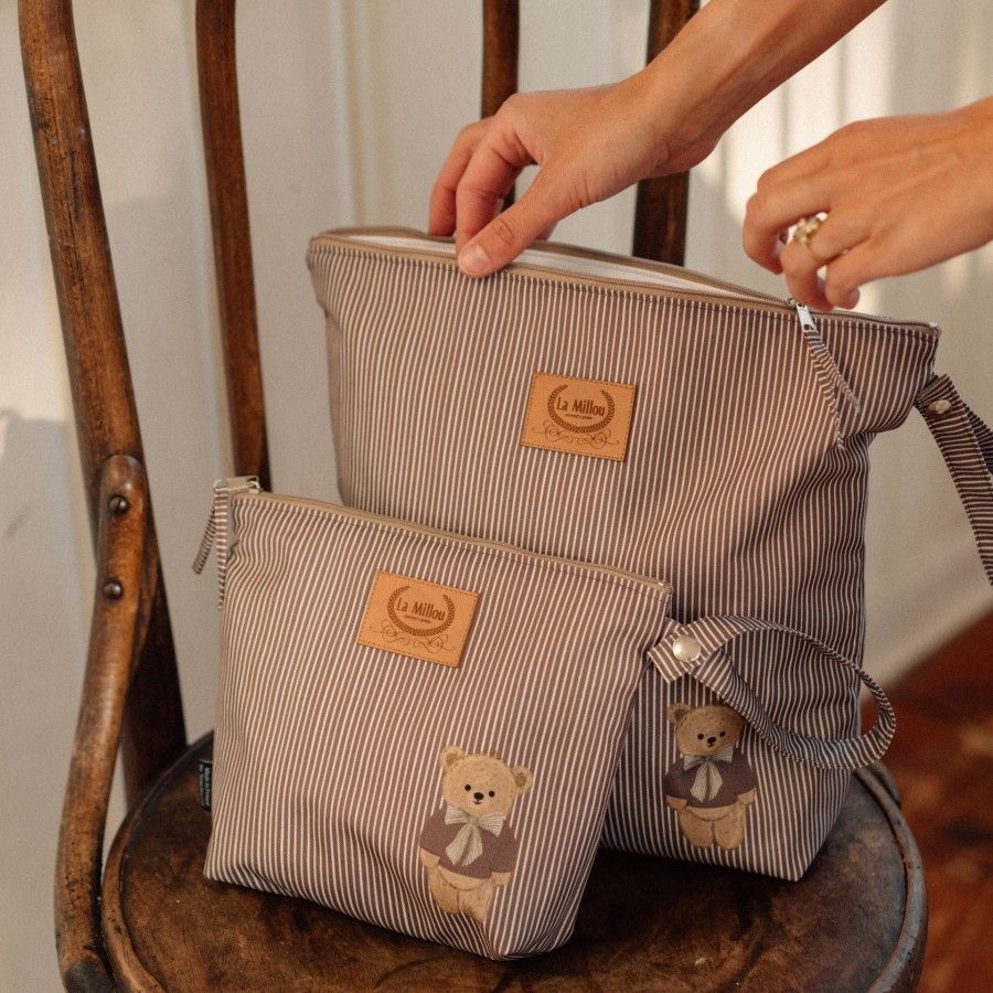 La Millou Kosmetyczka wodoodporna XL BABY BEAR - 5905143639801