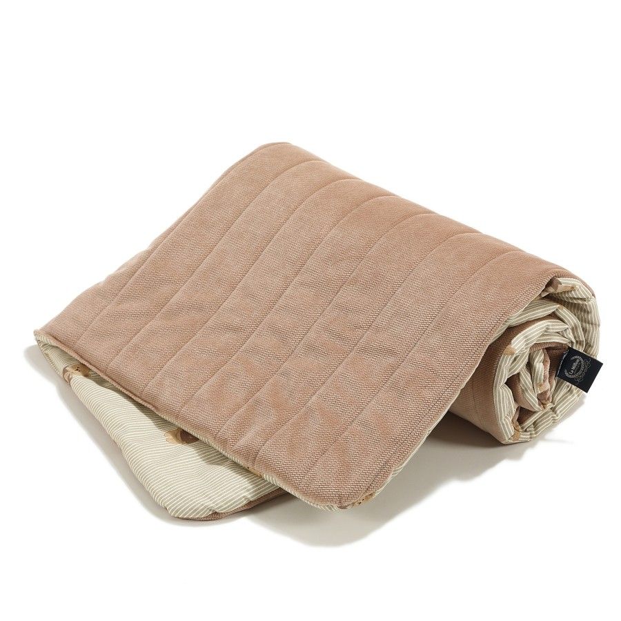 La Millou Ciepły Koc L Velvet BABY BEAR - 5905143640562