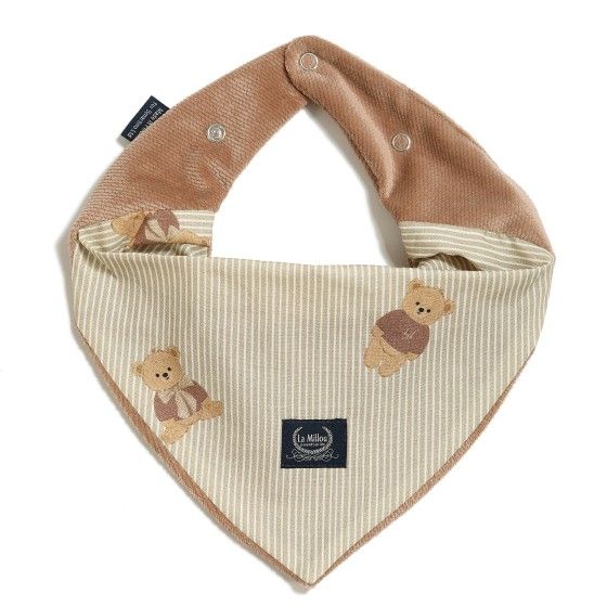La Millou Apaszka Velvet BABY BEAR