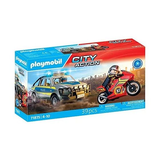Playmobil Pościg policyjnym pick-upem