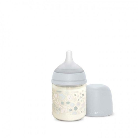 Suavinex Skleněná láhev 120ml SX Pro Flow Wonderland
