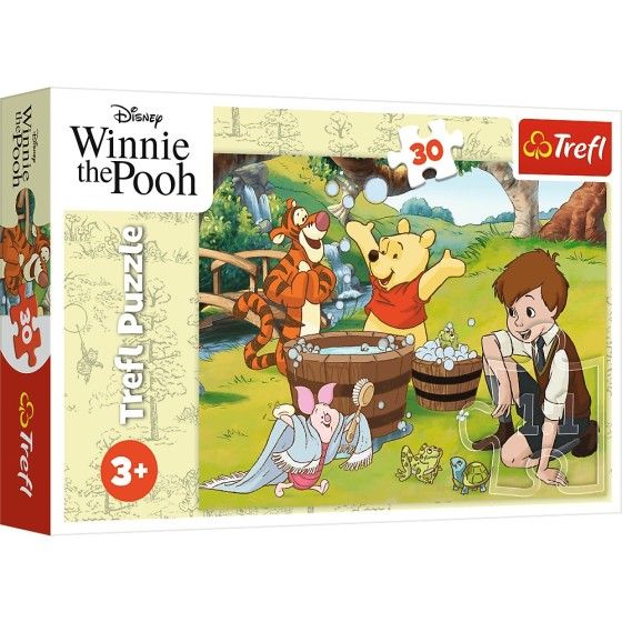 Trefl Puzzle 30el. - Dzień z Puchatkiem