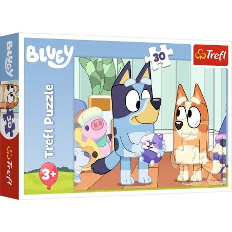Trefl 30El puzzel. - Er zijn altijd WES met Bluey