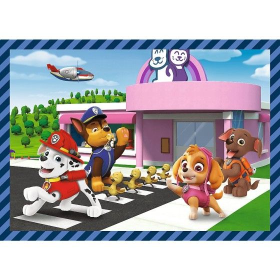 Trefl Puzzle 4w1 - Psi Patrol: Psie sprawy