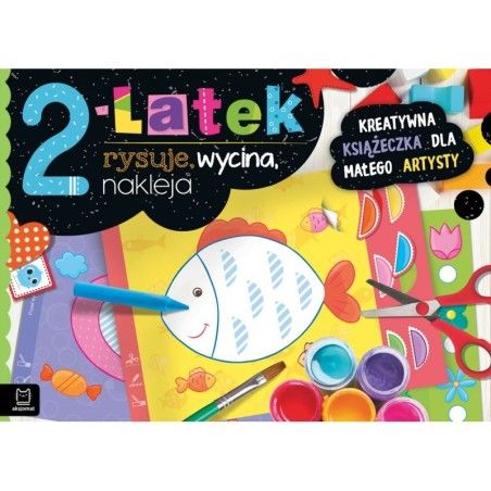 Axiom 2-rok-staré kresby, rezy, tyčinky. Kreatívna kniha pre malého umelca