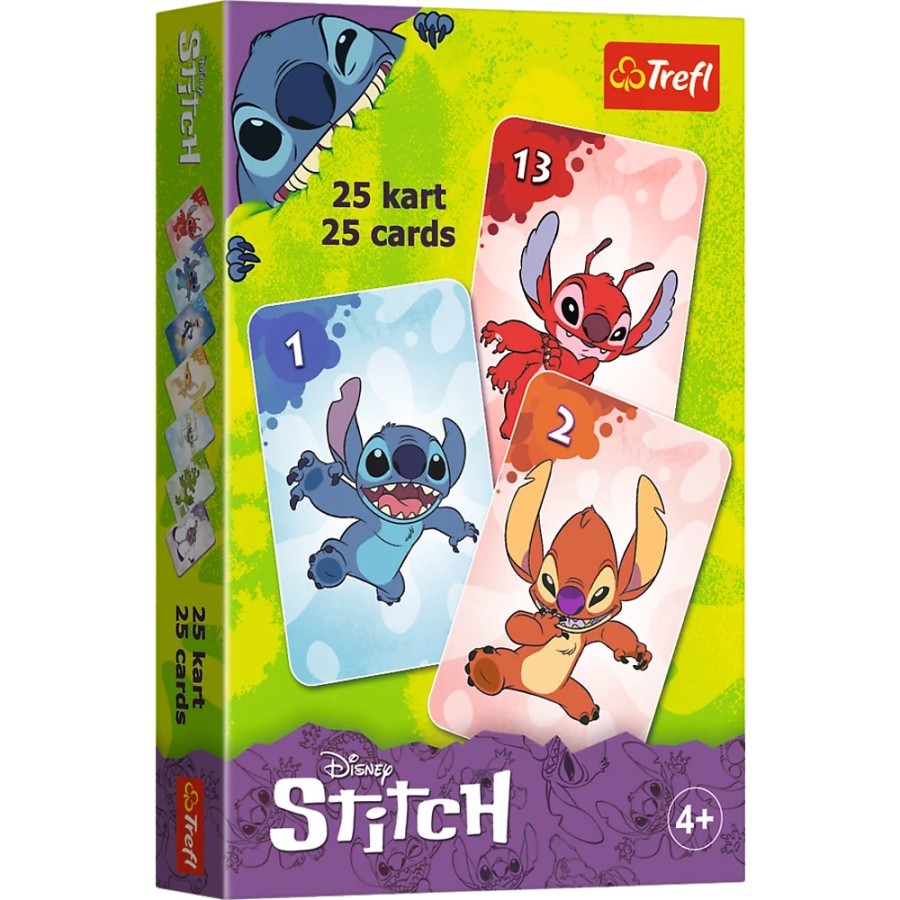 TREFL Karty Piotruś Lilo & Stitch, Stitch