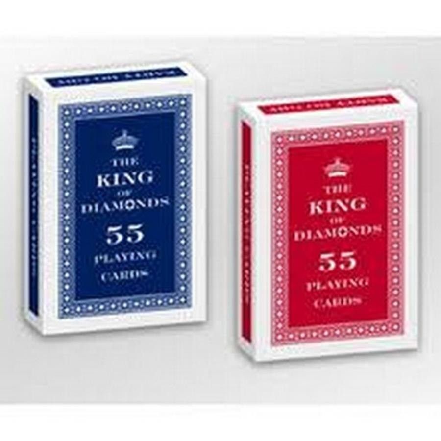 TREFL Karty do gry 55 listków The King of Diamonds