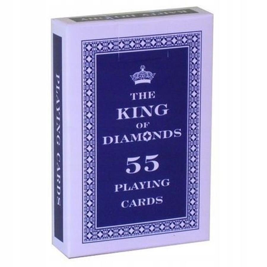 TREFL Karty do gry 55 listków The King of Diamonds