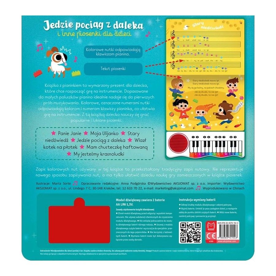 Axiom treibt einen Zug aus einer Ferne und anderen Songs für Kinder. 
