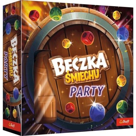 Trefl Gra zręcznościowa Beczka Śmiechu Party