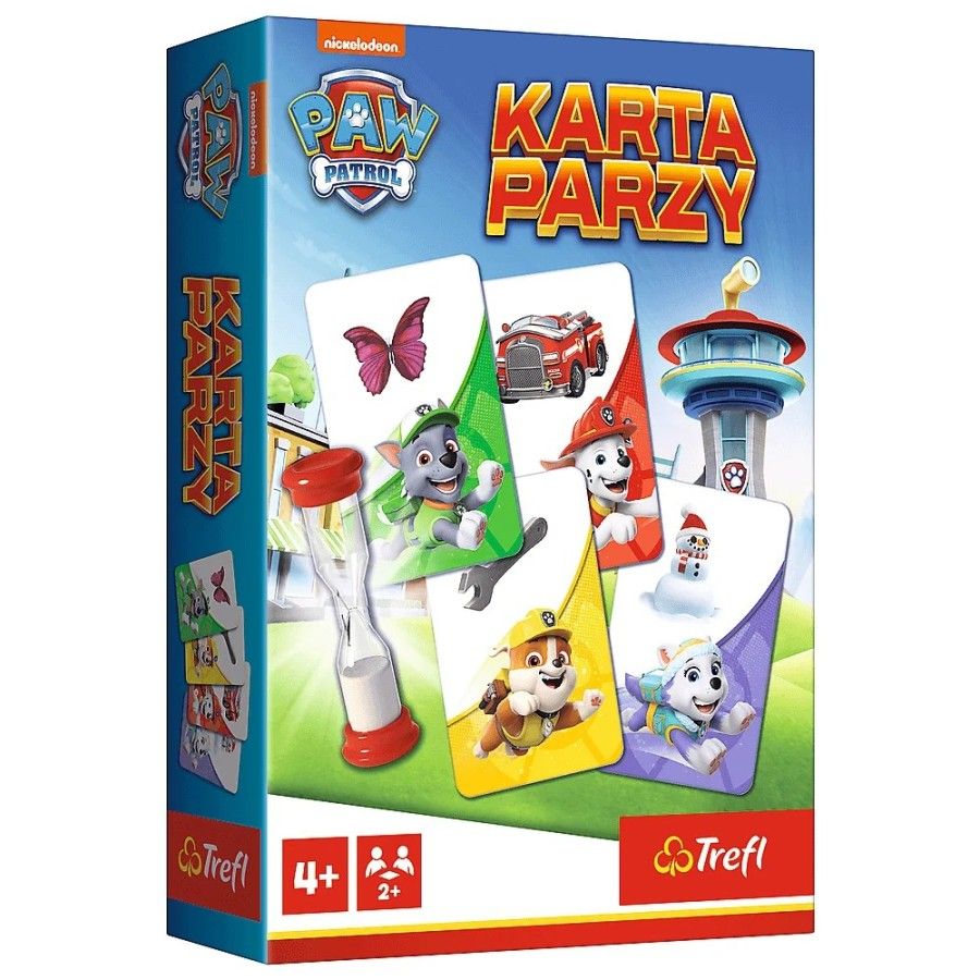 Trefl Gra podróżna Karta Parzy Psi Patrol - 5900511026917